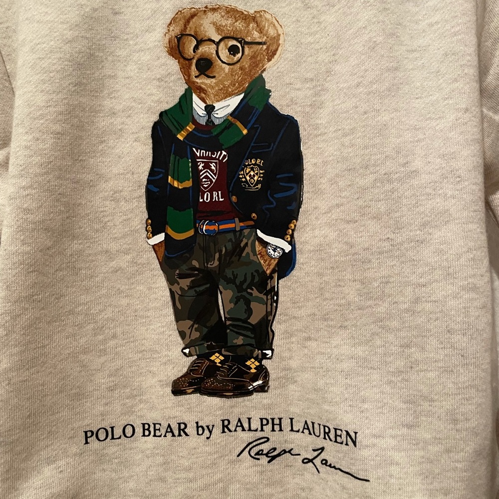 Polo bear by Polo Ralph Lauren sweater hoodie - Picture 2 of 4